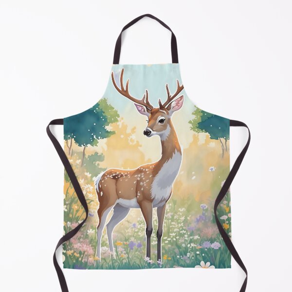Item preview, A majestic white-tailed deer designed and sold by Lorredraw.
