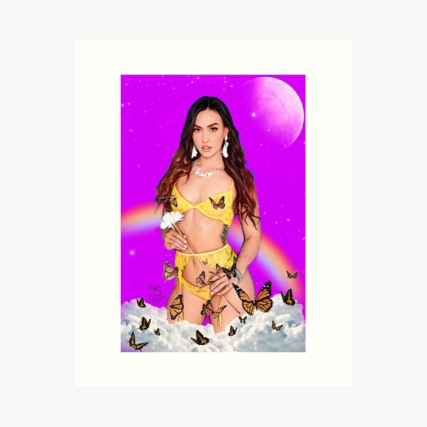 Item preview, Digital artwork of Kelsi Monroe designed and sold by janschmidt5.