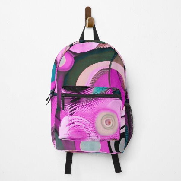 Item preview, Abstract Pink And Aqua Blue Circular Design designed and sold by Rell1970.