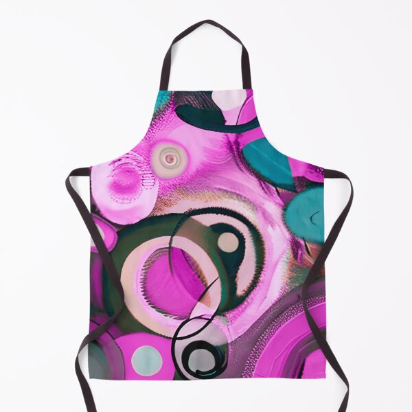 Item preview, Abstract Pink And Aqua Blue Circular Design  designed and sold by Rell1970.