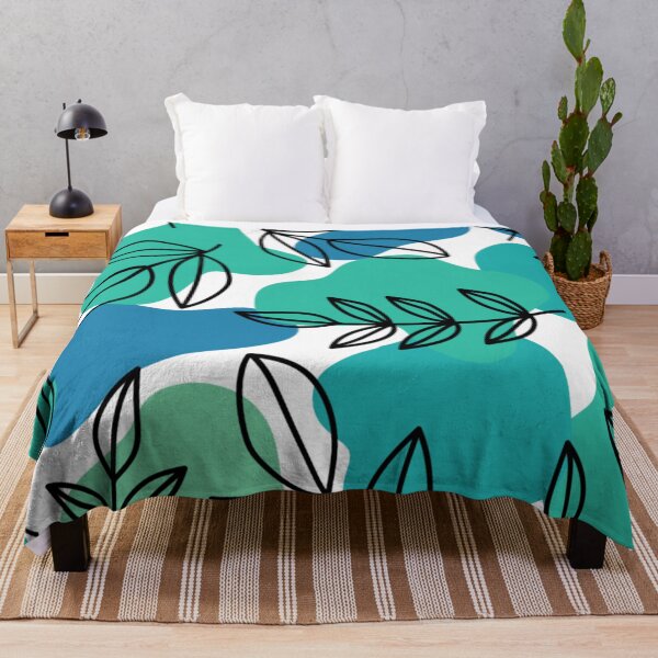 Item preview, Foliage Sketches - Outline Leaves Drawing on Abstract Background Pattern designed and sold by ysa-pattern.