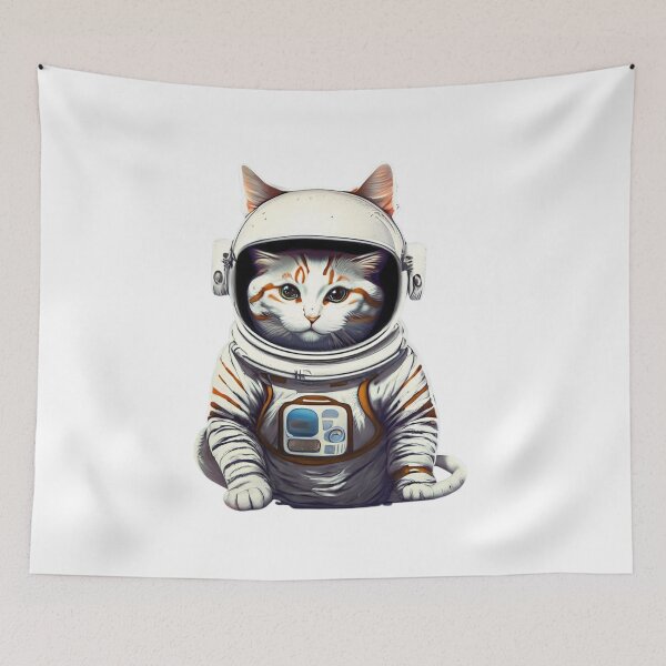 Item preview, Katzen-Astronaut designed and sold by Finity Atelier.