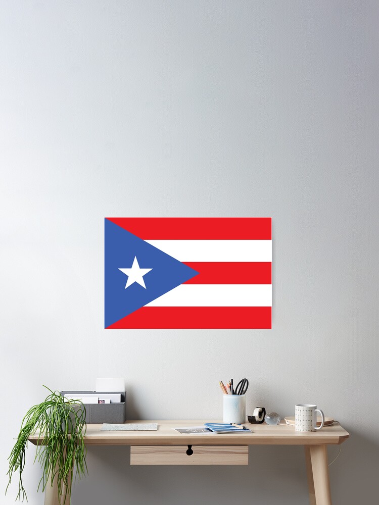 Thumbnail 2 of 3, Poster, Puerto Rico designed and sold by wickedcartoons.