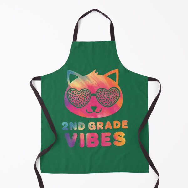 Item preview, Second 2nd Grade Vibes Colorful Cat Kitty Leopard Eyes designed and sold by ninqpfqvfwc63.