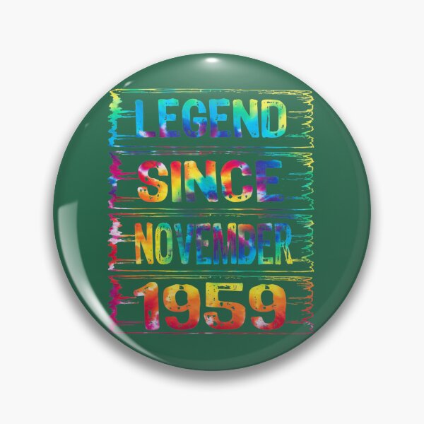 Item preview, November 63 Years Old Since 1959 63rd Birthday 	 Tie Dye 	 	 designed and sold by ssqovsclqy96.