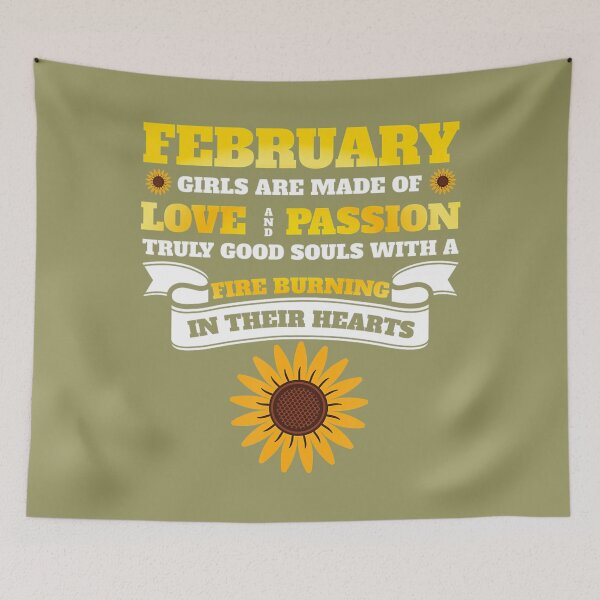 Item preview, February 	 Sunflower Birthday 	 	 designed and sold by shpbxrhrrsd34.