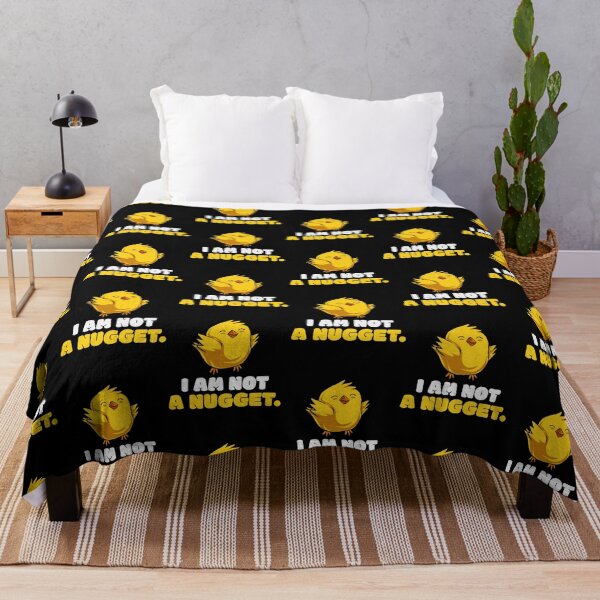 Item preview, I Am Not A Nugget Chicken Animal Rights Vegan designed and sold by Pubi.