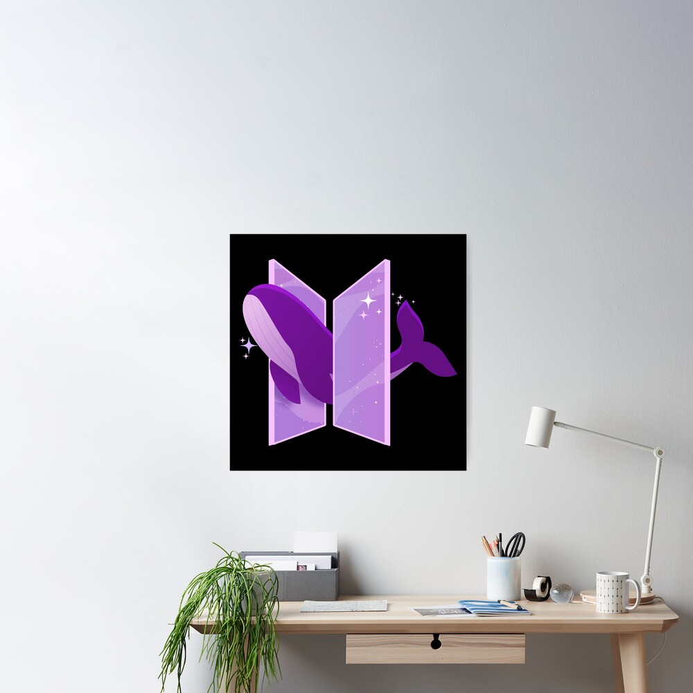 BTS Logo Small Vinyl Decals Shades of Purple - Etsy