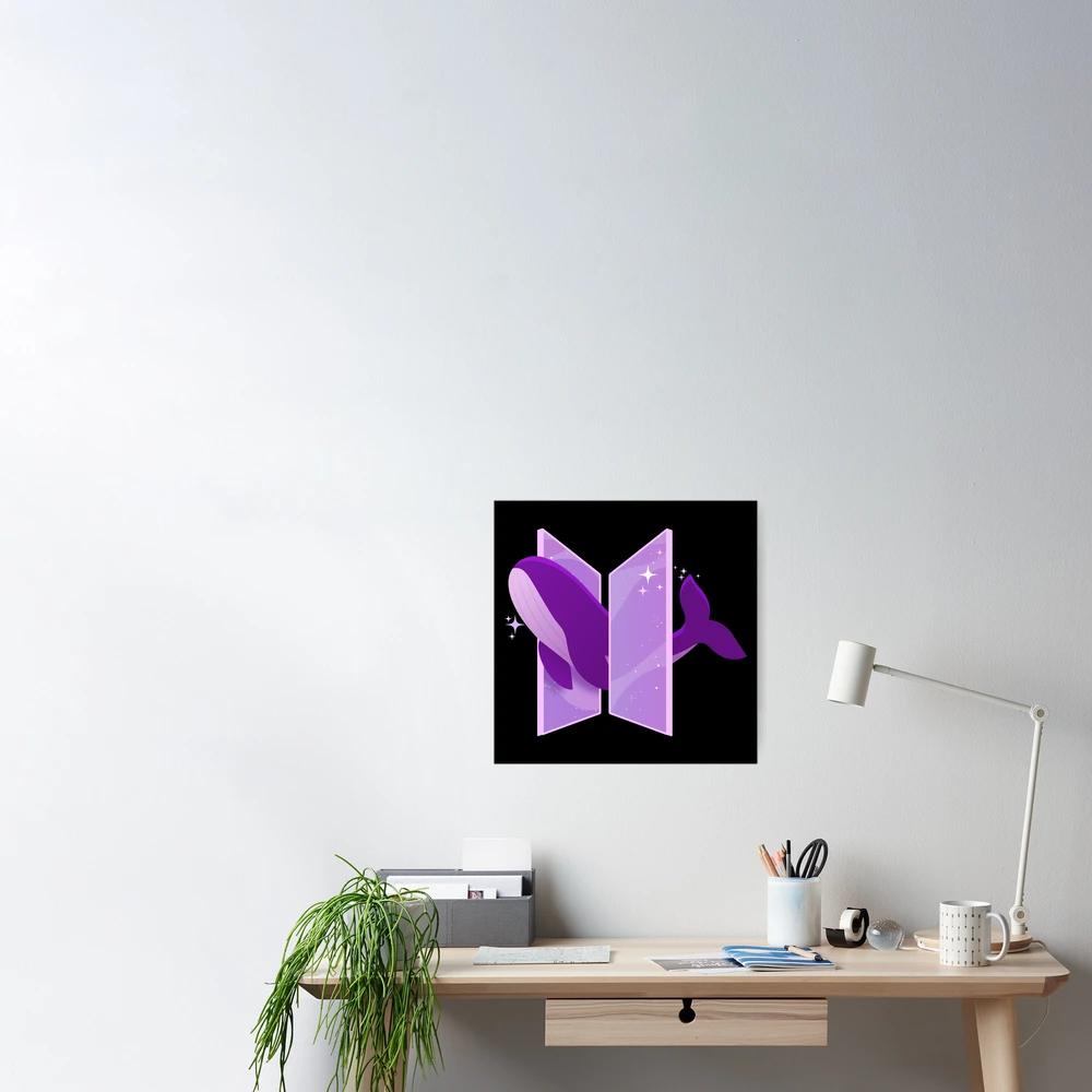 Download free Gradient Purple Bts Logo Wallpaper - MrWallpaper.com