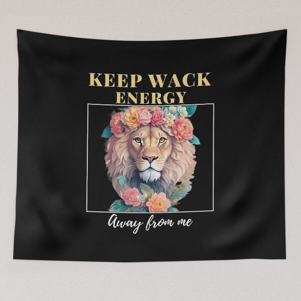 Item preview, Keep Wack Energy Away From Me Funny Humor Quote/Meme designed and sold by sleekartist.