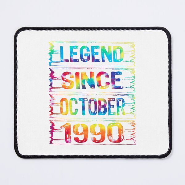Item preview, October 32 Years Old Since 1990 32nd Birthday 	 Tie Dye 	 	 designed and sold by cnljdtzaoo0.