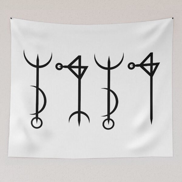 Item preview, Draumstafir Rune - Black designed and sold by Gumless.