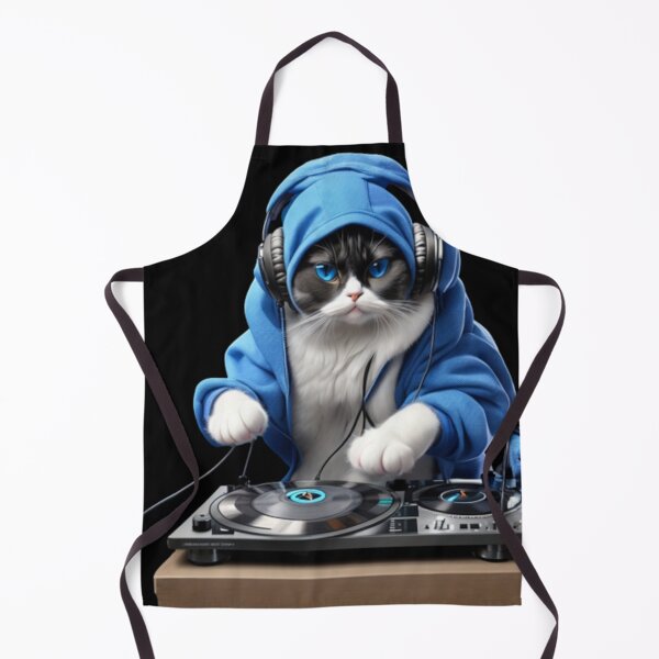 Item preview, Music lover cool dj cat designed and sold by Kashear.