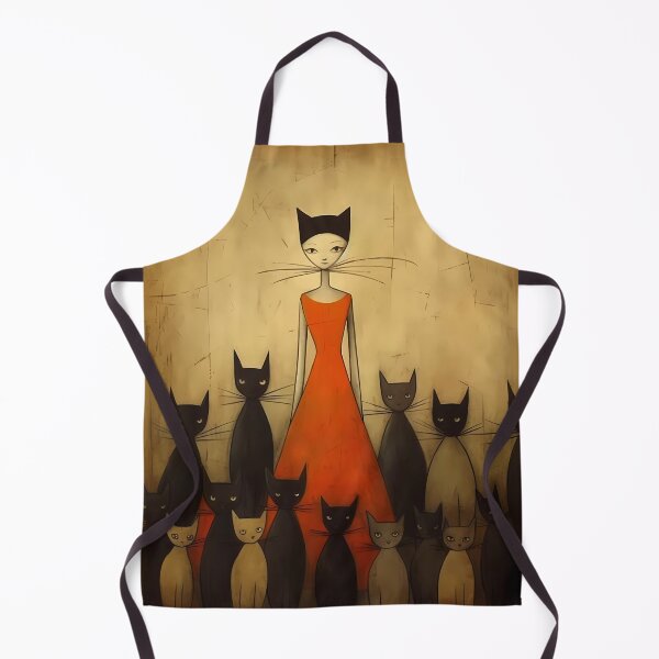 Item preview, Cave Art Cat Lady designed and sold by KateAndersonLTD.