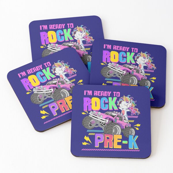 Item preview, Ready To Rock Pre-K Unicorn Monster Truck Back To School 	 	 designed and sold by pbprgllegpt47.
