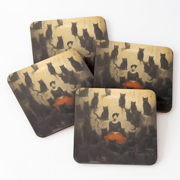 Item preview,  Cave Art Cat Lady designed and sold by KateAndersonLTD.