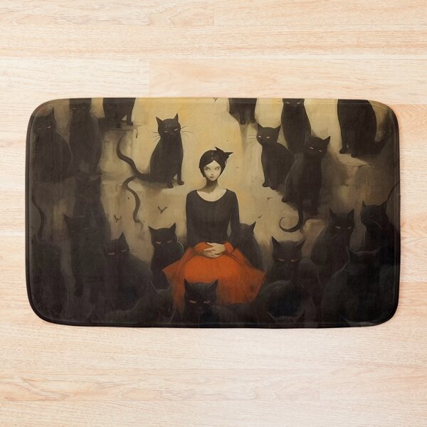 Item preview,  Cave Art Cat Lady designed and sold by KateAndersonLTD.