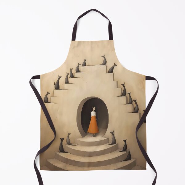 Item preview, Cave Art Cat Lady designed and sold by KateAndersonLTD.