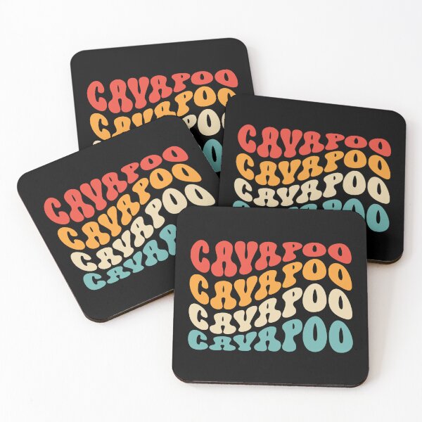 Item preview, Cavapoo Dog Retro designed and sold by kamrankhan.