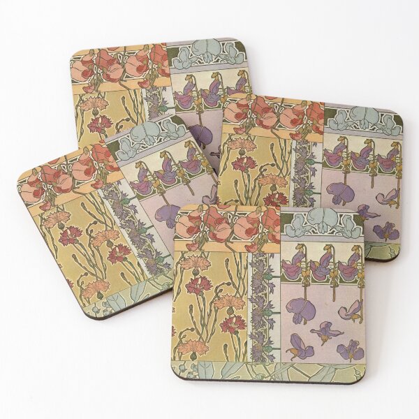 Item preview, Flowers (1901) - Alphonse Mucha designed and sold by SALON DES ARTS.