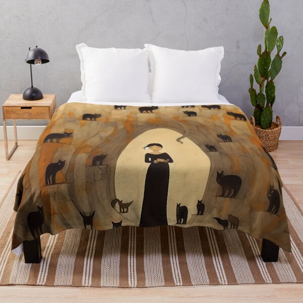 Item preview, Cave Art Cat Lady designed and sold by KateAndersonLTD.