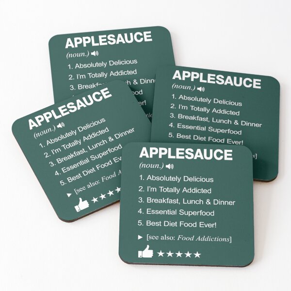 Item preview, Applesauce Definition Meaning Funny 		 designed and sold by excxvpqf17.