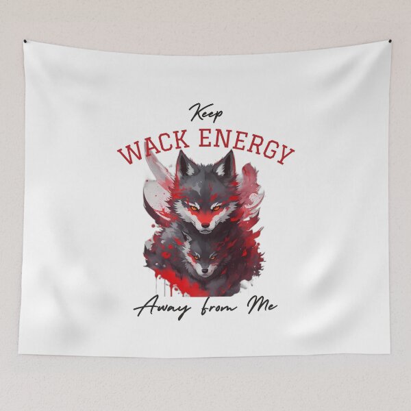 Item preview, Keep Wack Energy Away From Me Cute Funny Positivity Motivation Design designed and sold by sleekartist.