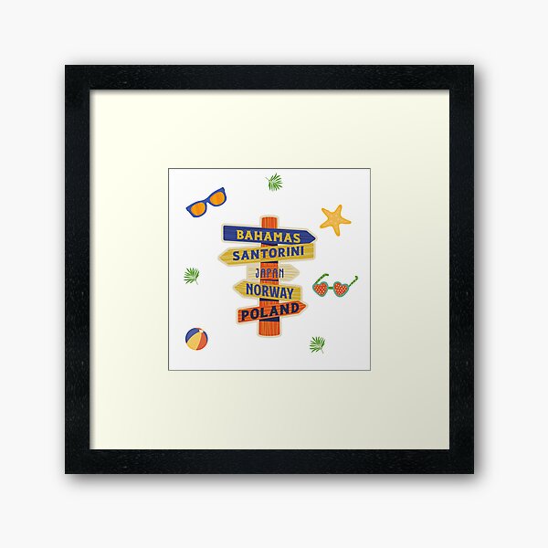 Item preview, Summer travel and spirits designed and sold by printsandpixels.