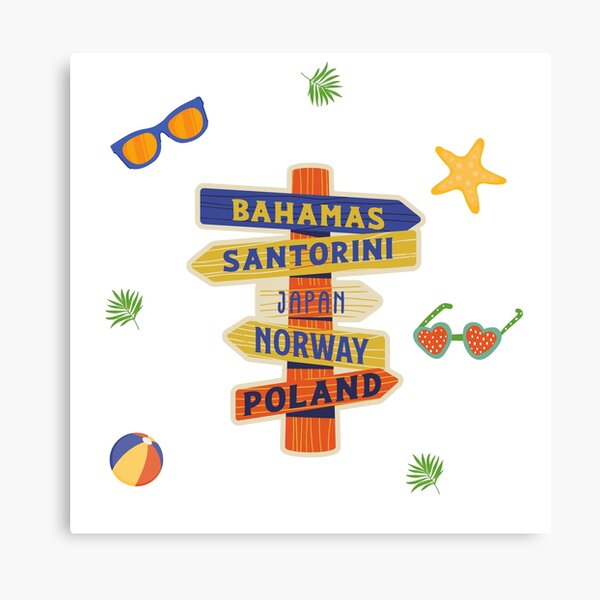 Item preview, Summer travel and spirits designed and sold by printsandpixels.