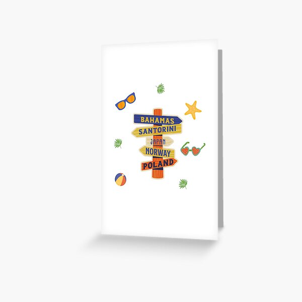 Item preview, Summer travel and spirits designed and sold by printsandpixels.