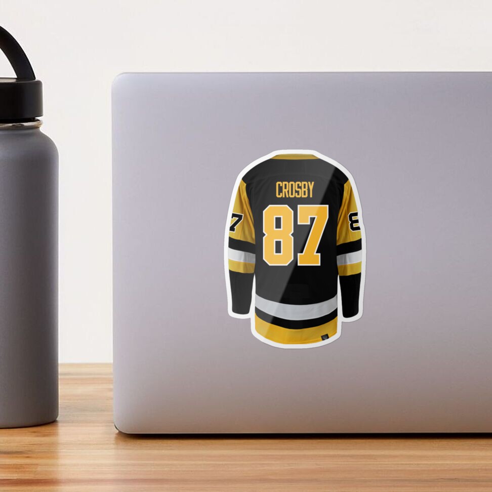 Sidney Crosby Jersey Sticker for Sale by ktthegreat