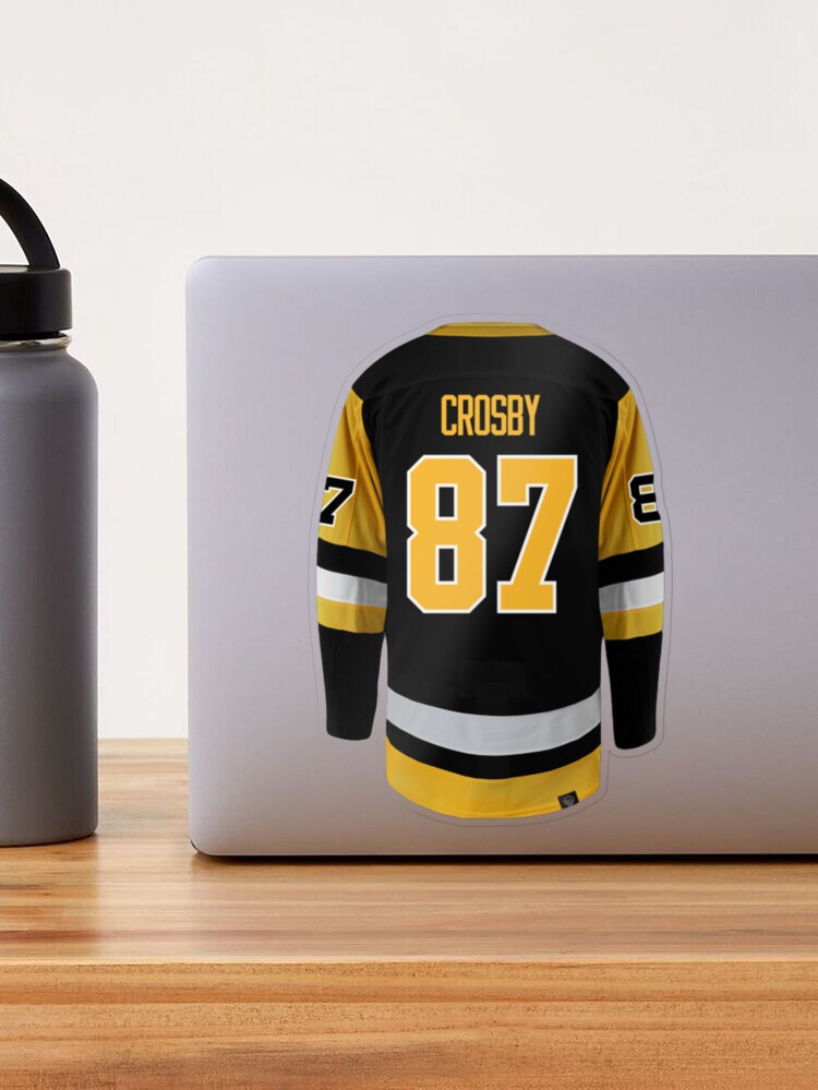 Sidney Crosby Jersey  Sticker for Sale by Saint-Designs77