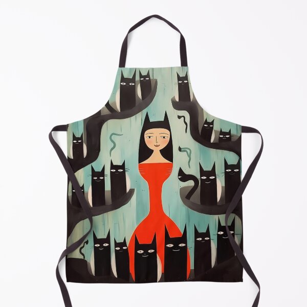 Item preview, Cave Art Cat Lady designed and sold by KateAndersonLTD.