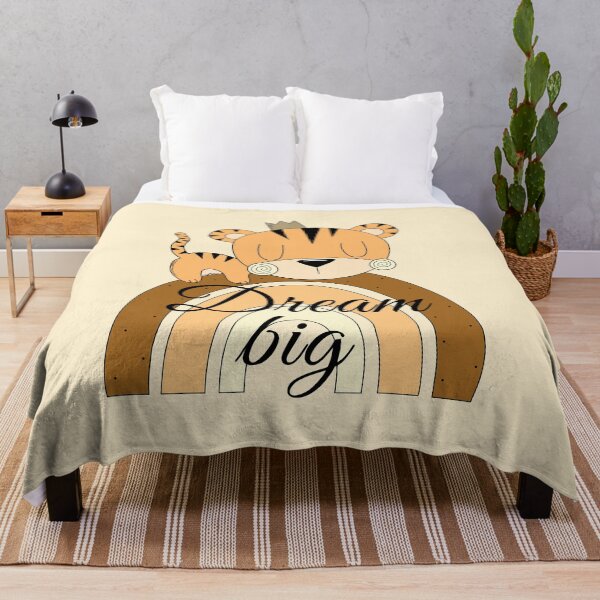 Item preview, Cute Little Tiger - Dream Big #1 designed and sold by Desings-by-Tina.