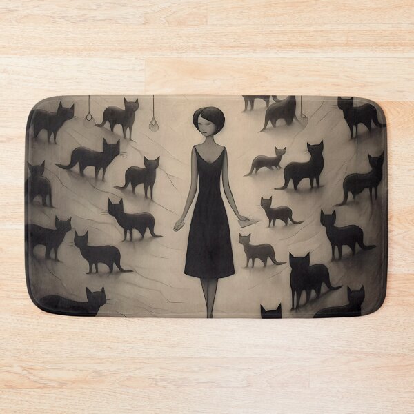 Item preview,  Cave Art Cat Lady designed and sold by KateAndersonLTD.