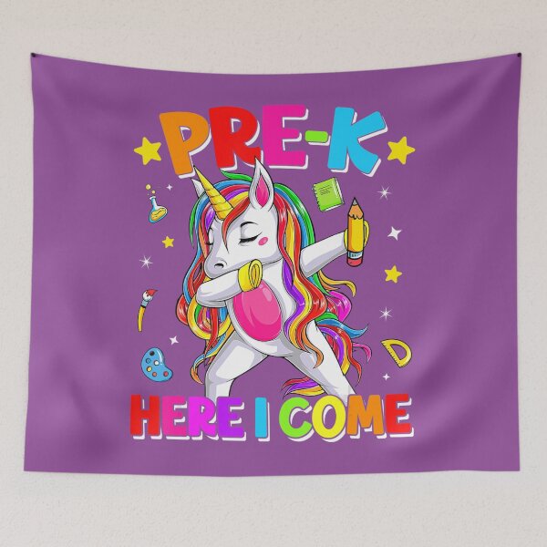Item preview, Cute Back To School Unicorn Dabbing For 	 	 Kids Pre-K  	 designed and sold by hofqyoappxb24.