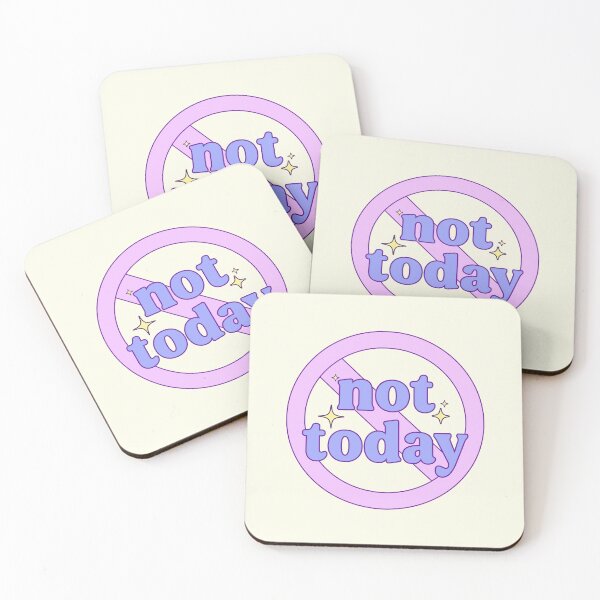 Item preview, Not today BTS designed and sold by nelkrshop.