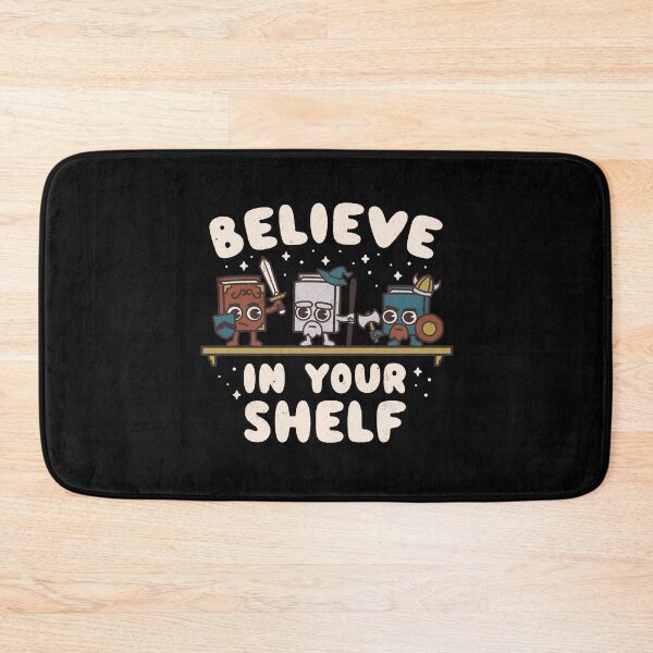 Item preview, Fun Book Lovers - Believe in your shelf  designed and sold by WeirdPunderful.