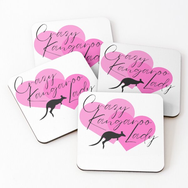 Item preview, Crazy Kangaroo Lady designed and sold by Kitty-Cactus.
