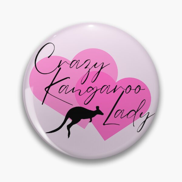 Item preview, Crazy Kangaroo Lady designed and sold by Kitty-Cactus.