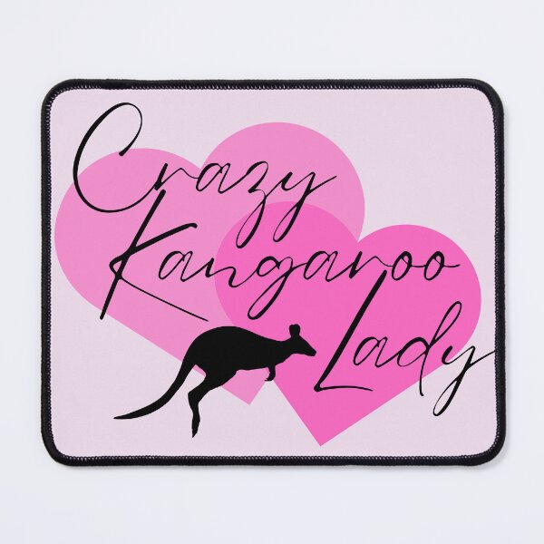 Item preview, Crazy Kangaroo Lady designed and sold by Kitty-Cactus.