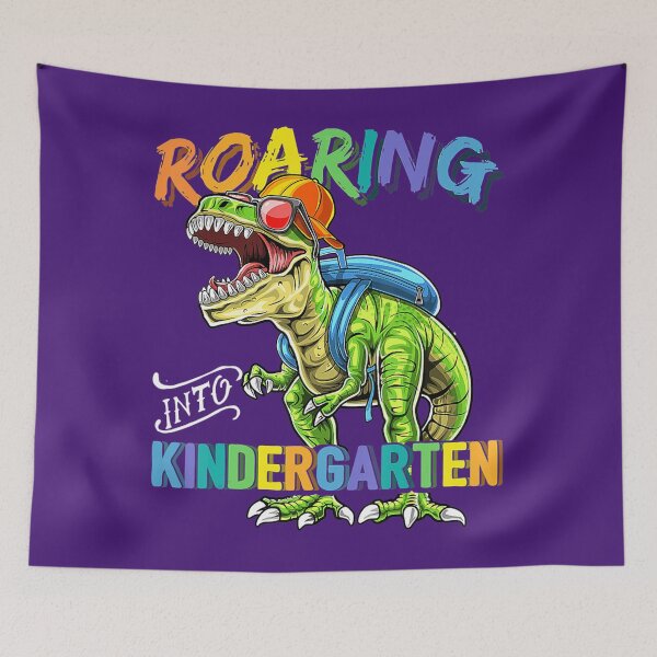 Item preview, Roaring Kindergarten Dinosaur T Rex Back to School 	 	 designed and sold by evafrgiremt58.