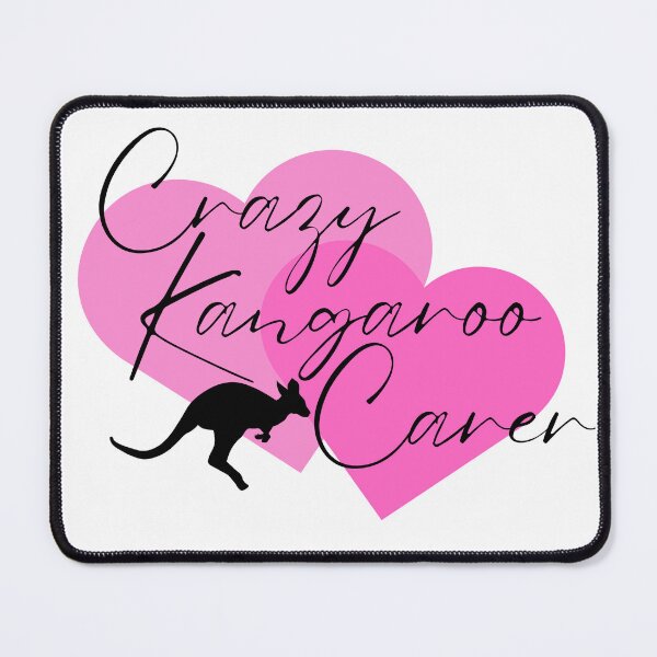 Item preview, Crazy Kangaroo Carer designed and sold by Kitty-Cactus.