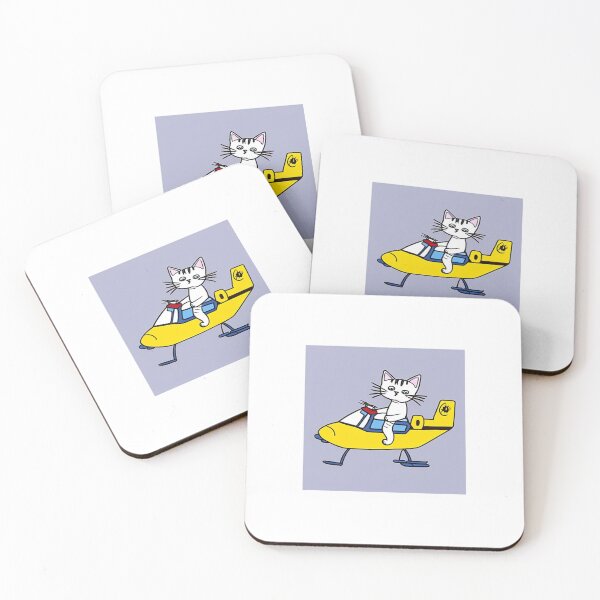 Item preview, Cat flying an helicopter designed and sold by cesavision.