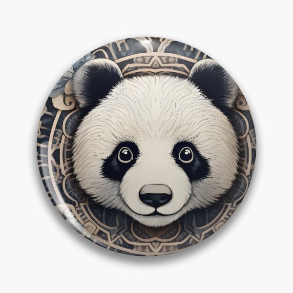 Item preview, Panda Mandala designed and sold by DigitalPalette1.