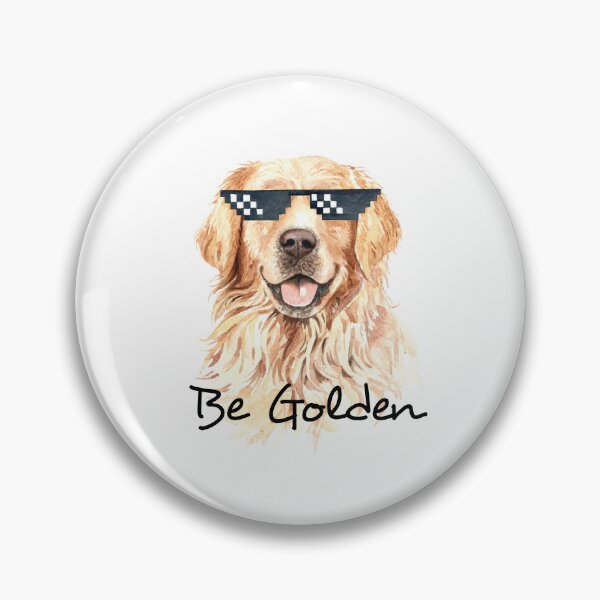 Item preview, Be Golden Golden Retriever designed and sold by TheDadadog.
