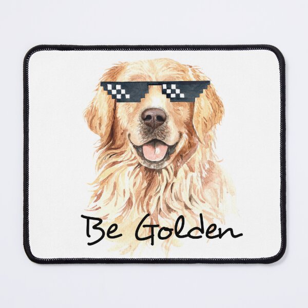 Item preview, Be Golden Golden Retriever designed and sold by TheDadadog.