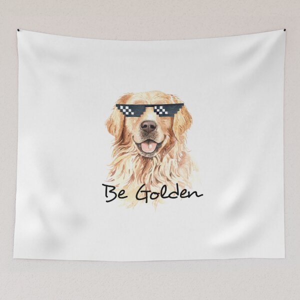Item preview, Be Golden Golden Retriever designed and sold by TheDadadog.