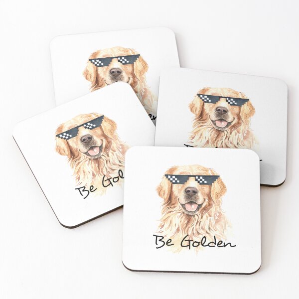 Item preview, Be Golden Golden Retriever designed and sold by TheDadadog.
