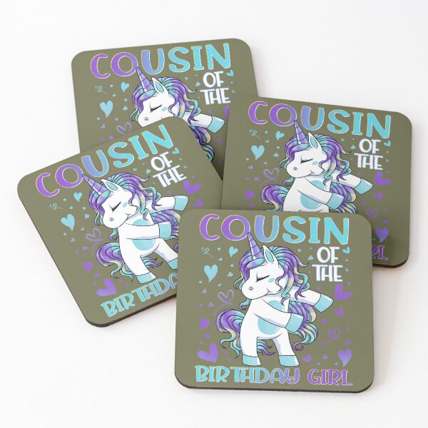 Item preview, Cousin of the Birthday 	 Flossing Unicorn Cousin 	 	 	 designed and sold by tfgmizko5.
